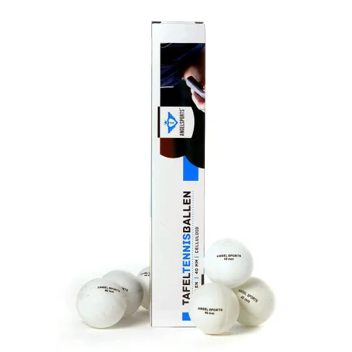 Tafeltennis ballen 6 in een doosje 40 mm